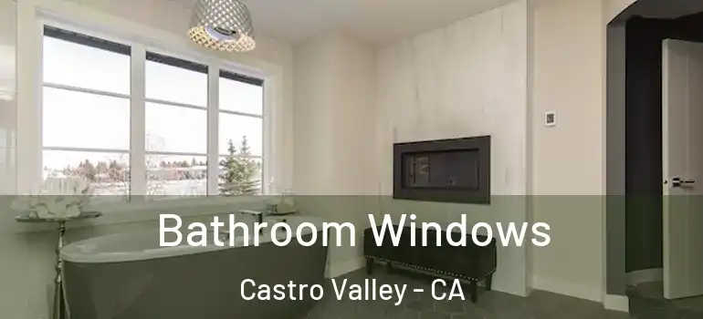 Bathroom Windows Castro Valley - CA