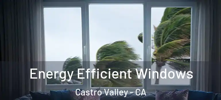  Energy Efficient Windows Castro Valley - CA