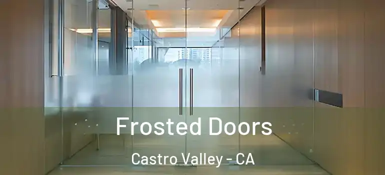 Frosted Doors Castro Valley - CA