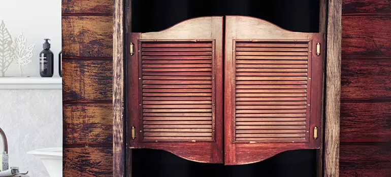 Installing Saloon Door Hinges in Castro Valley, CA