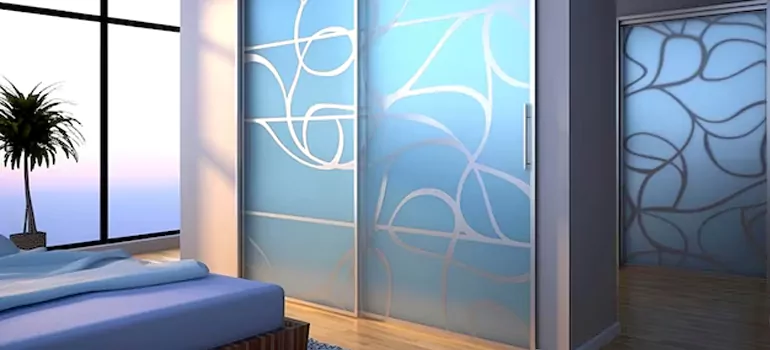 Frosting Glass Cabinet Doors in Castro Valley, CA