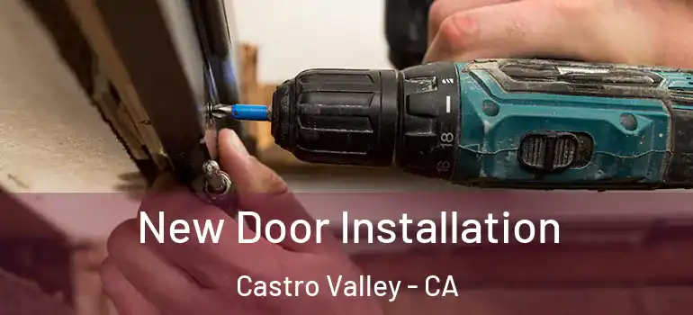  New Door Installation Castro Valley - CA
