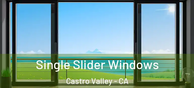  Single Slider Windows Castro Valley - CA