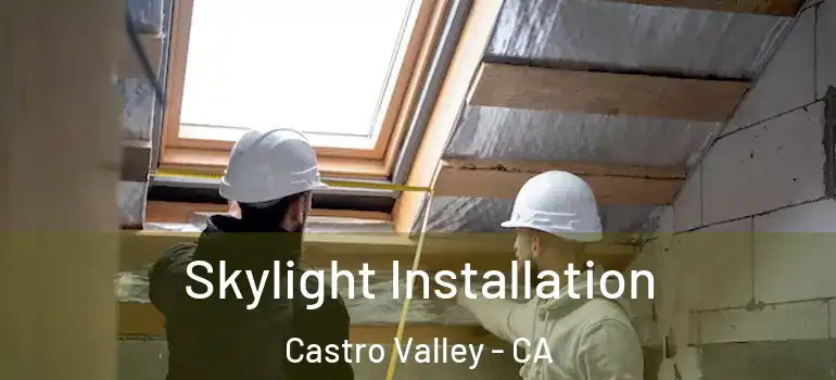  Skylight Installation Castro Valley - CA