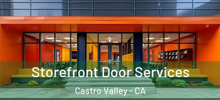  Storefront Door Services Castro Valley - CA