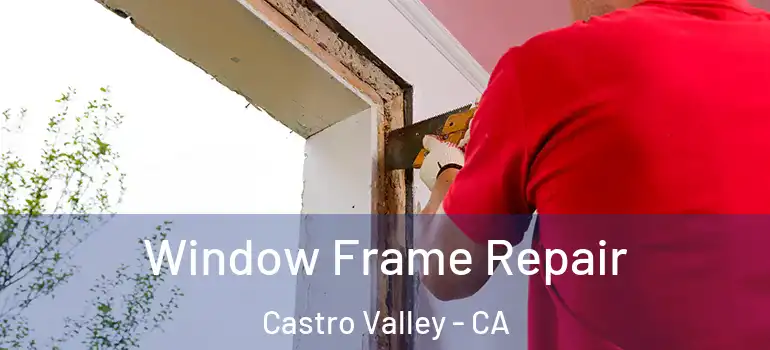  Window Frame Repair Castro Valley - CA