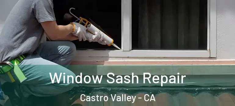  Window Sash Repair Castro Valley - CA
