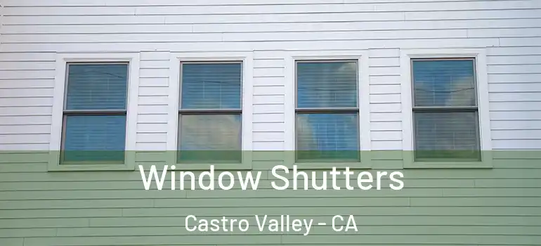  Window Shutters Castro Valley - CA