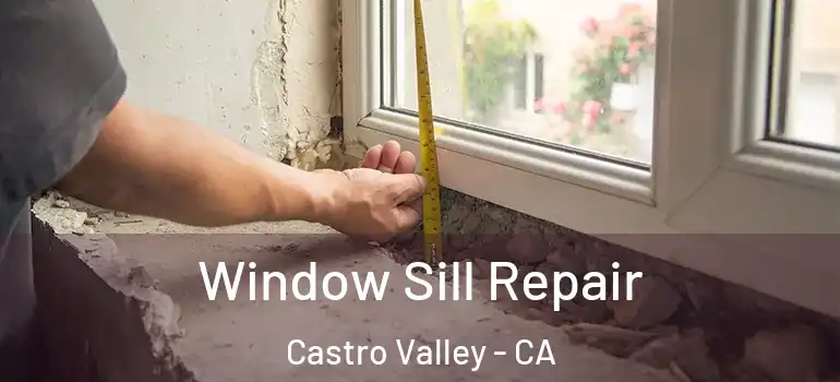 Window Sill Repair Castro Valley - CA